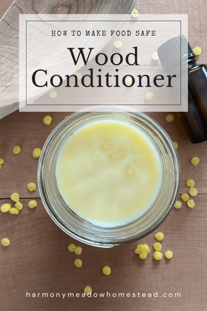 how to make food safe wood conditioner