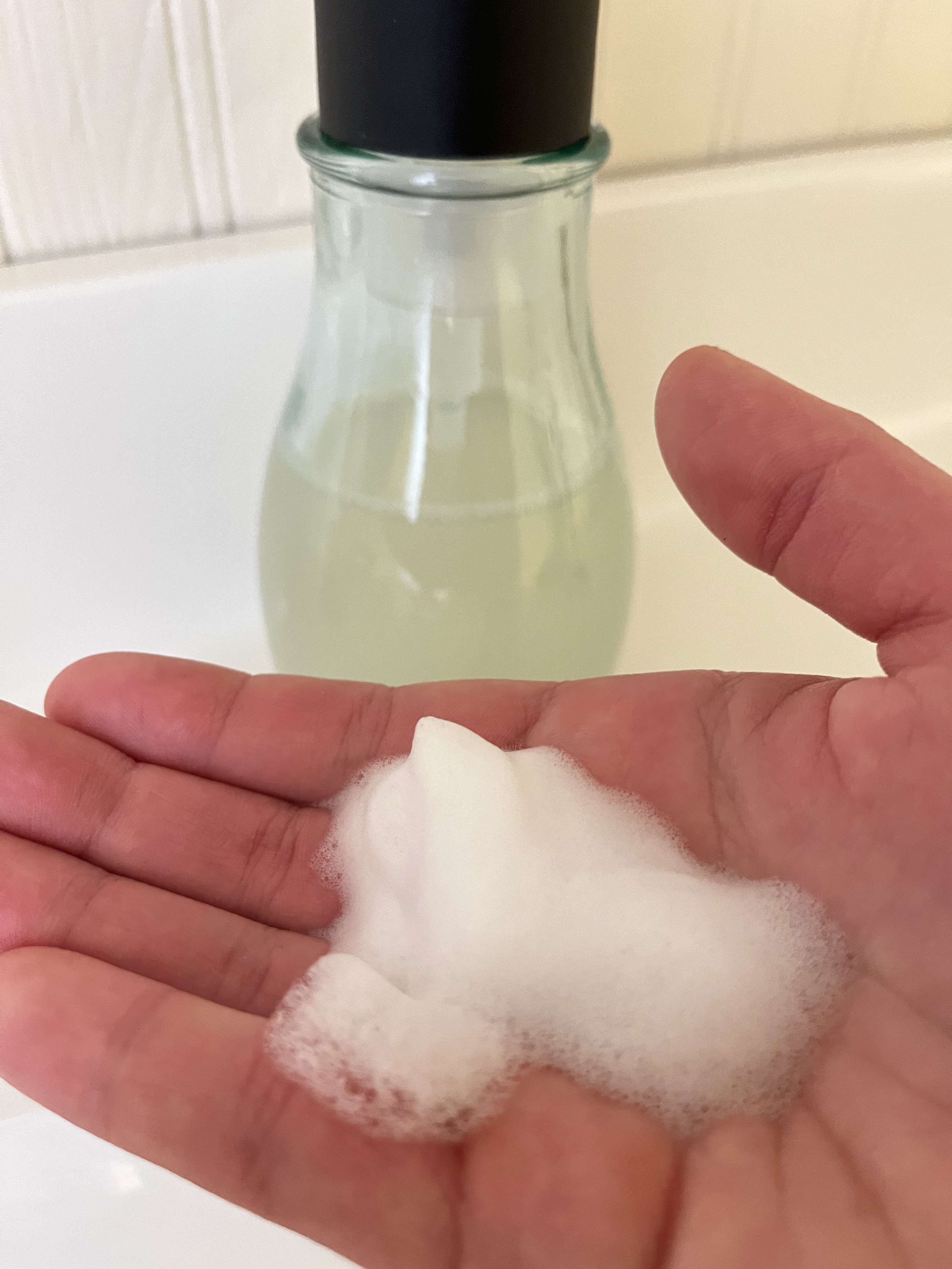 natural foaming hand soap
